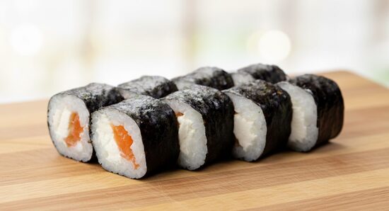 SAKE CHEESE MAKI